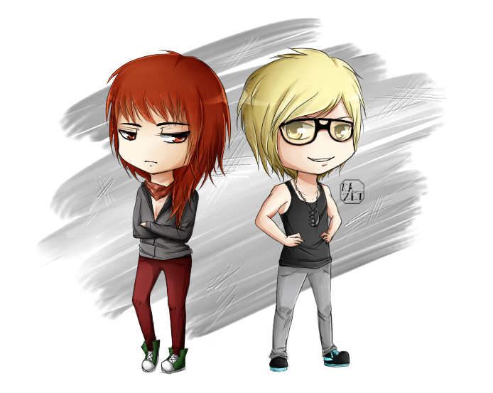 COM : Chibi Edan and Dayne