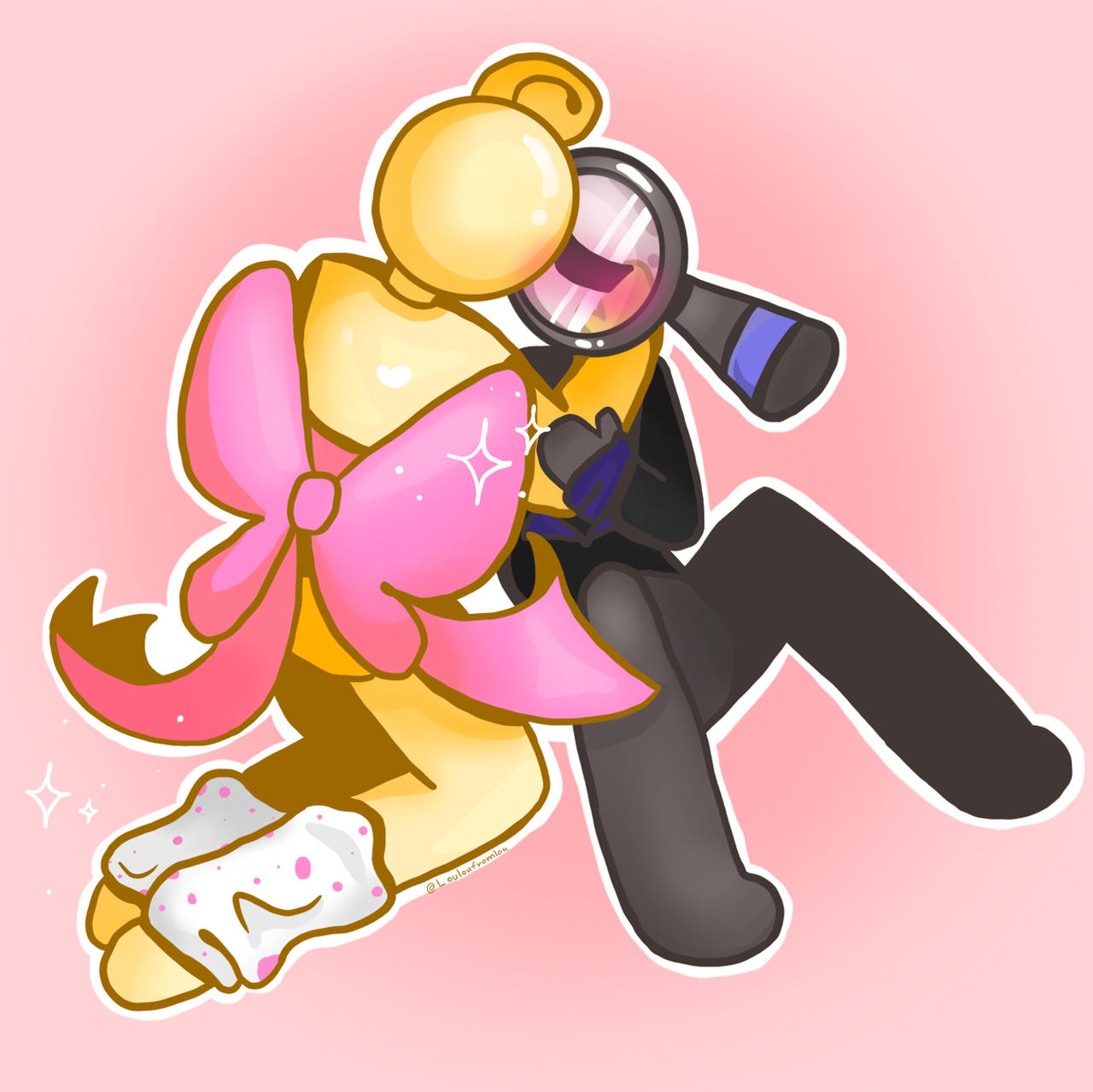 Glisten x Rodger- Dandys world by louloufromlou on DeviantArt