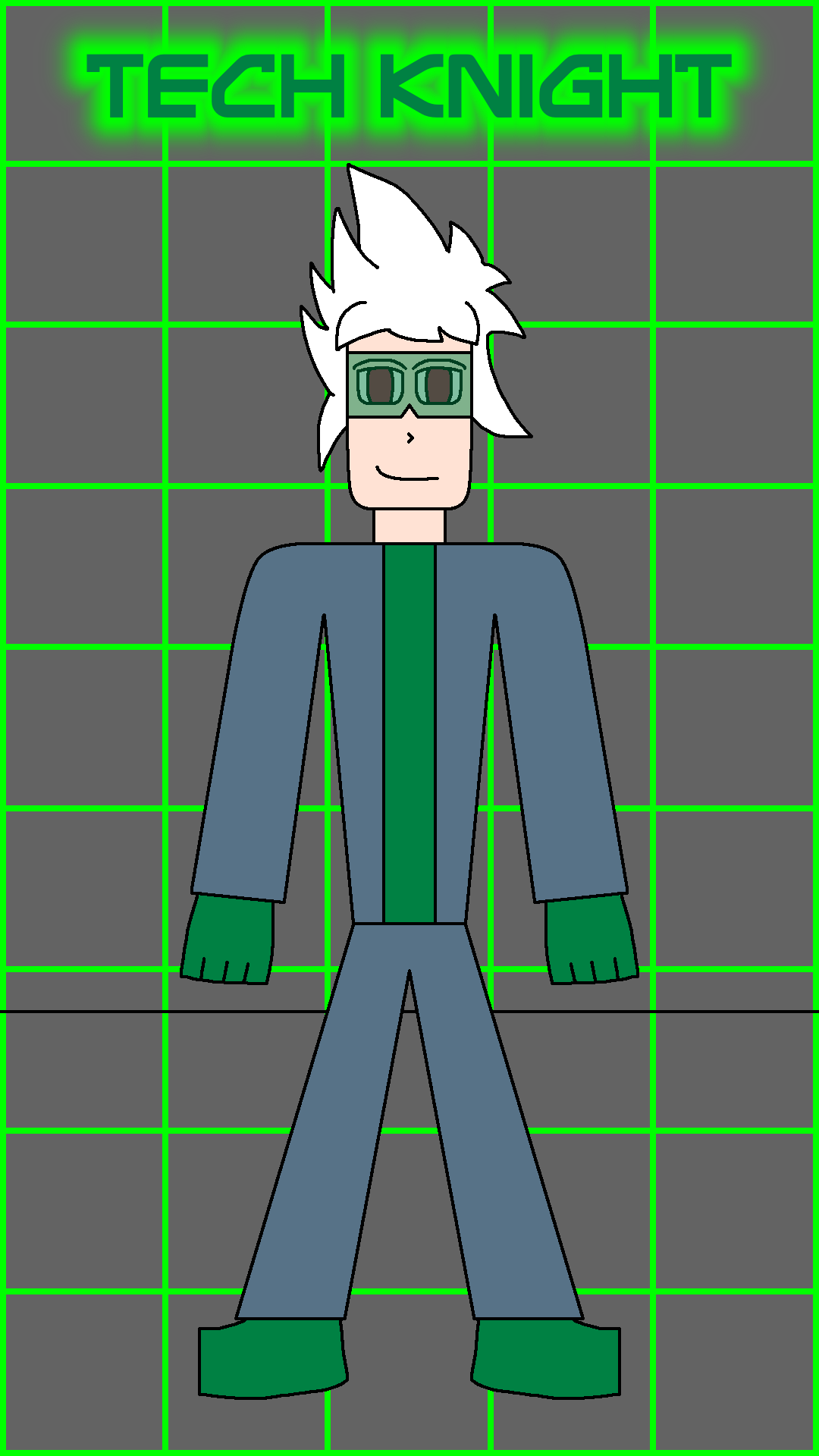 Tech Knight! Intelligent brother of Energy Blue! by RiotForever on ...