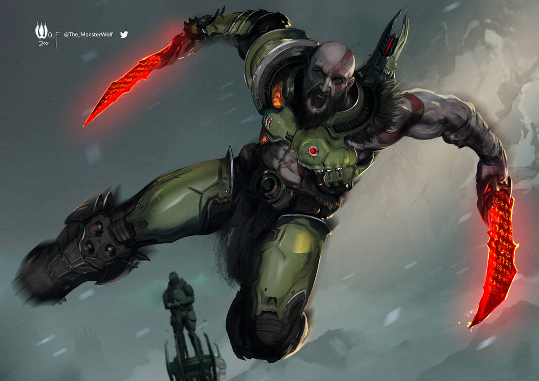 Night Sentinel Kratos by NefariousMonsterWolf on DeviantArt