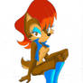 Sally Acorn colored