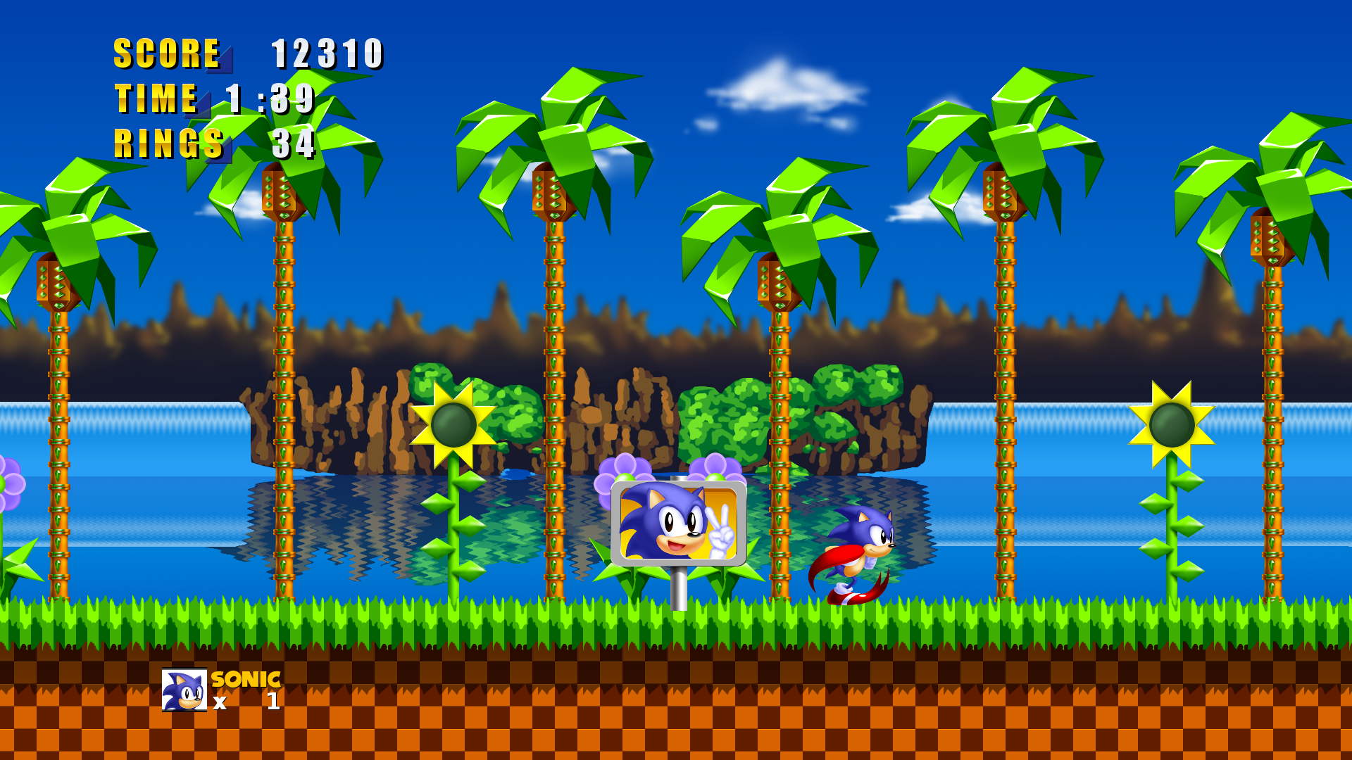 Sonic Level Background sonic-level-background