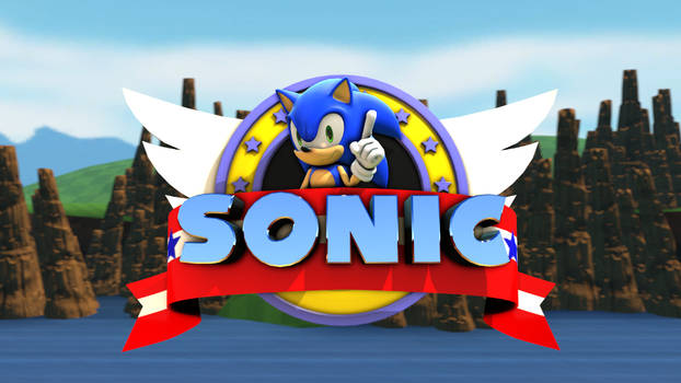 Sonic 1 Title Screen