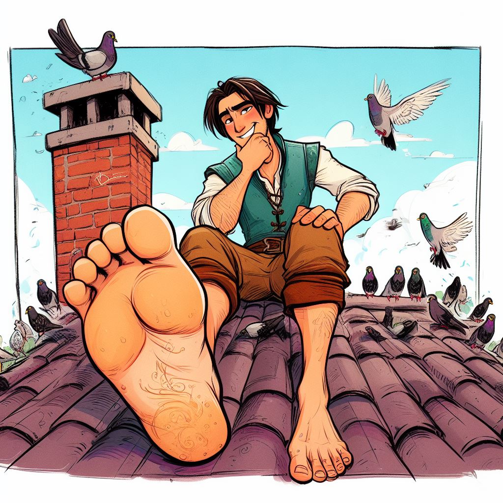 Foot Rider Flynn Rider's feet by LaPerraConRabia on DeviantArt