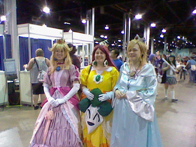 Peach, Dasiy, and Rosalina