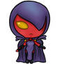 Injustice chibi Raven By Wafflerp