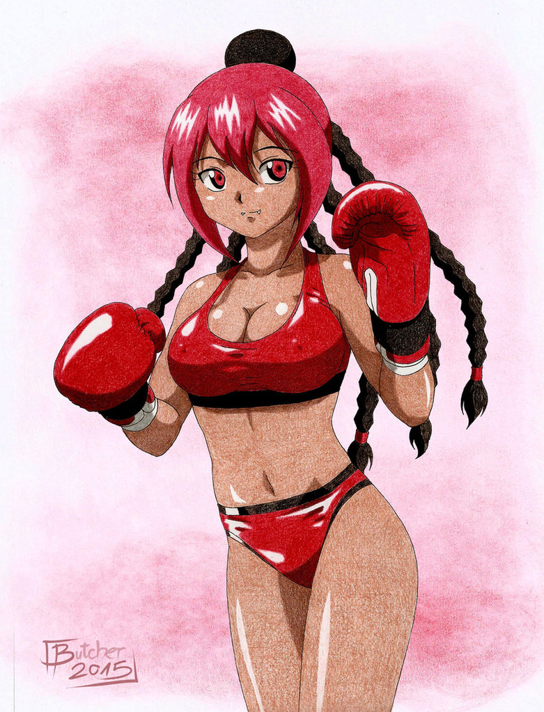 Contessa sparring attire 2 By Butcherstudios