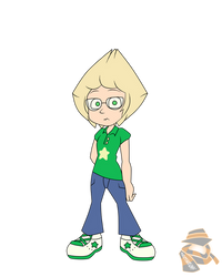 Human Peridot by TheOctoberScarf