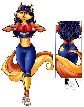 Boxer Carmelita Fox by allocen