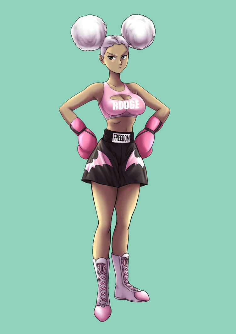 Boxer Rugaru Human boxer Rouge by Carlouts by MasterSaruwatari on DeviantArt