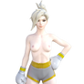 Boxer Mercy 3D topless by codeyjolly8