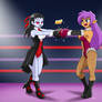 Bunny Boxing: Risky Boots vs. Shantae glove tap 3