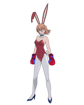 Bunny Boxer Haruko with ears by Danito