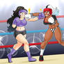 Friendly Clash: Angela vs. Neggy sparring