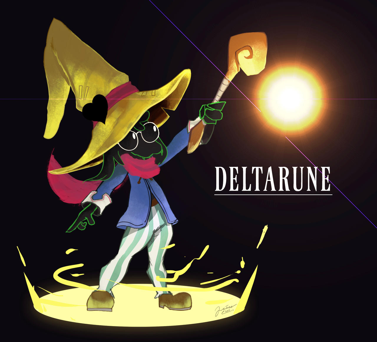 Dark Ralsei Final Fantasy IX x Deltarune Ralsei Fanart by QuartzStash on DeviantArt