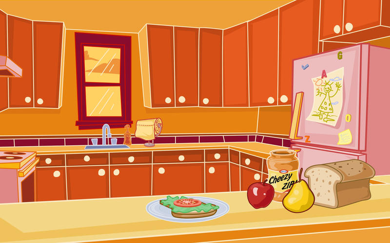 Kitchen Background by kellistrator on DeviantArt