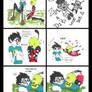 ZADR LOVE comic in color page1
