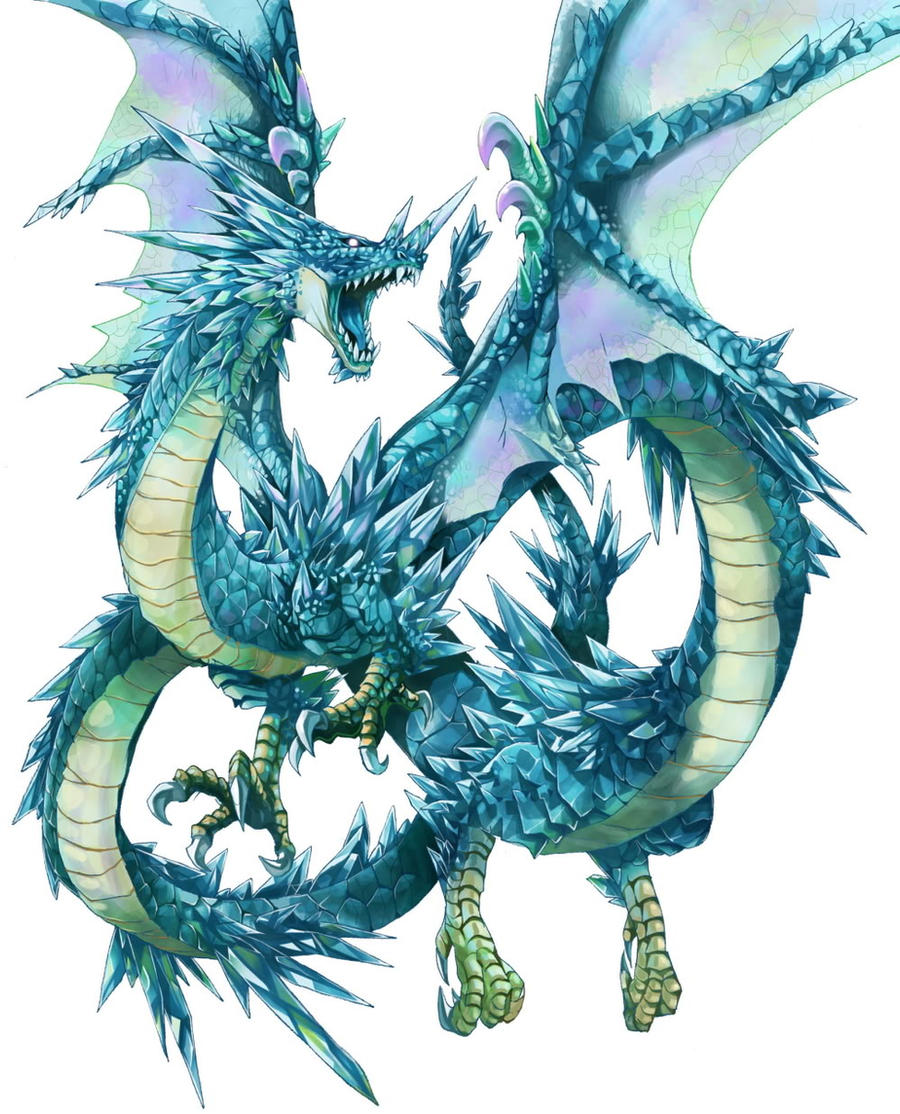 Ice Dragon (Non-Humanoid Version)