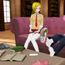 Library Cuties - Rina And Kazumi (Socks Version)