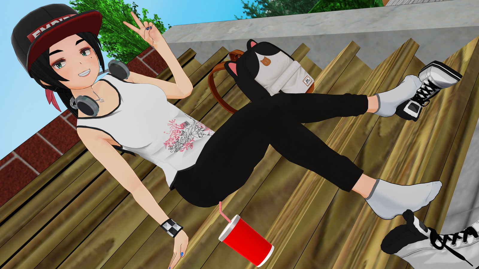 Maya's Streetwear Debut (Socks Version) by tehfogo on DeviantArt