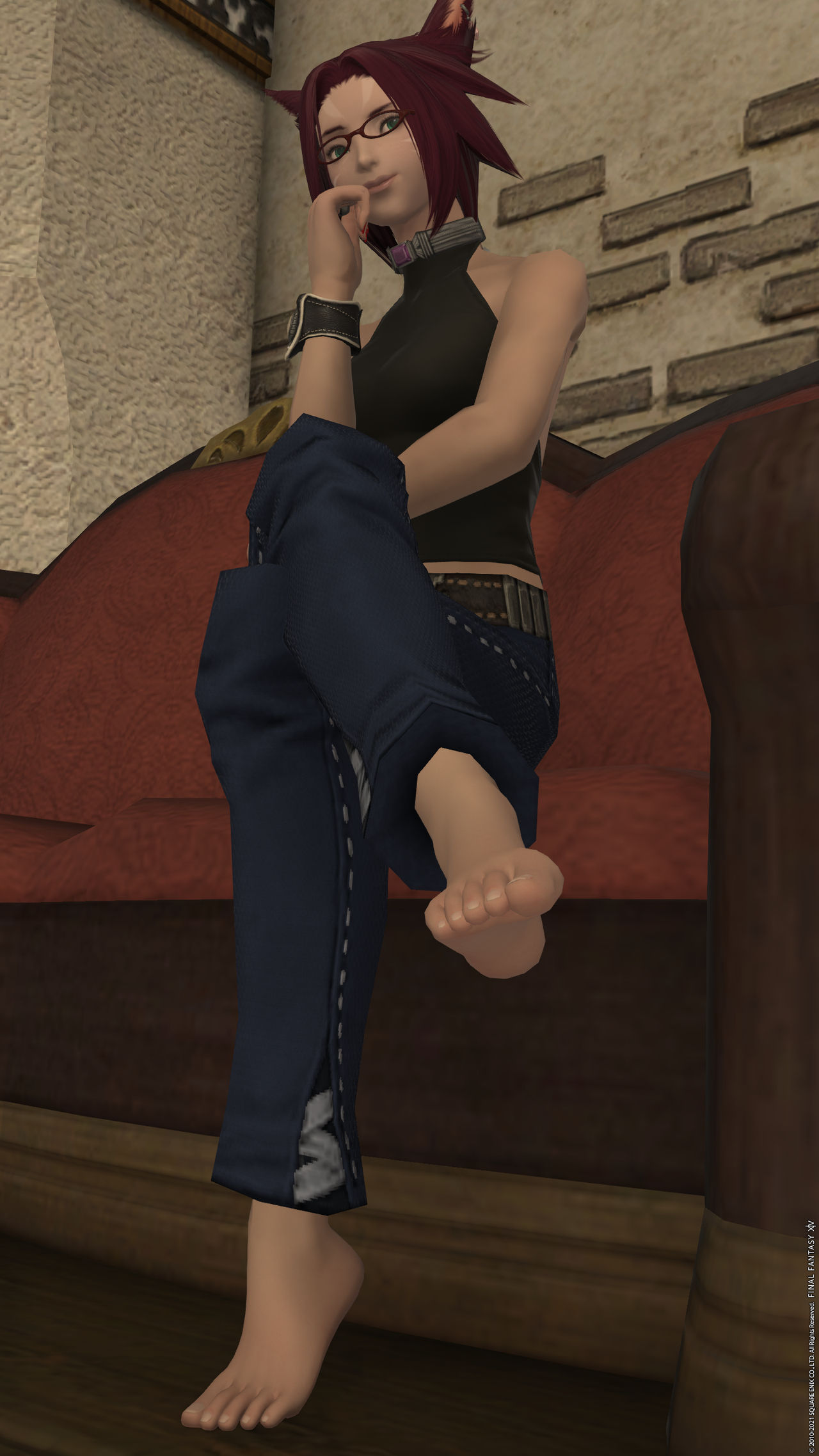 Ffxiv Feetstraight Jacket Deviantart