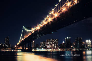 New York - Manhattan Bridge by DarkSaiF