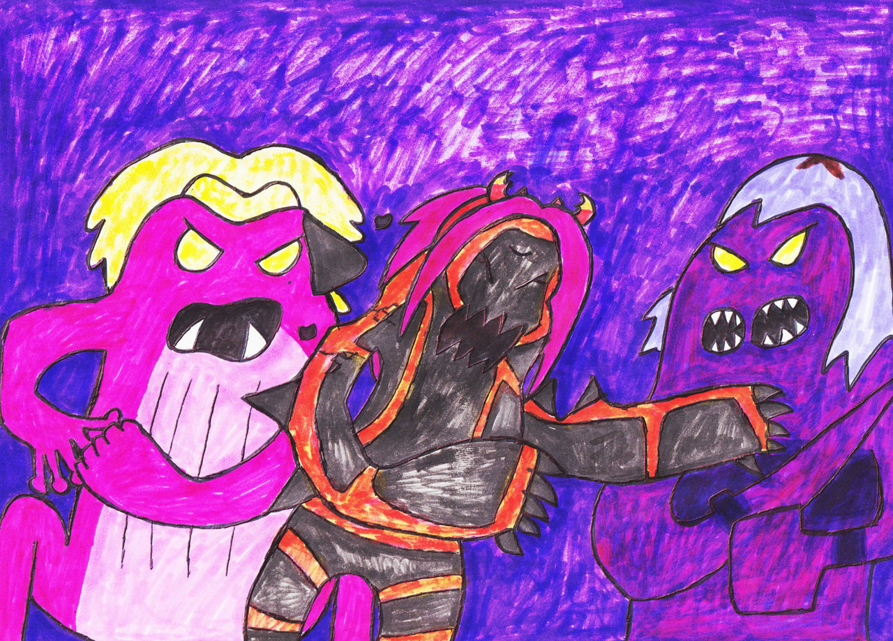 Monster Amity and Sasha vs Monster Boscha by Bry-Guy-1996 on DeviantArt