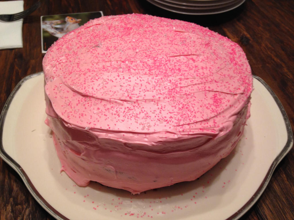 Pink Cake Deviantart Pink Cake by LexC7 on DeviantArt