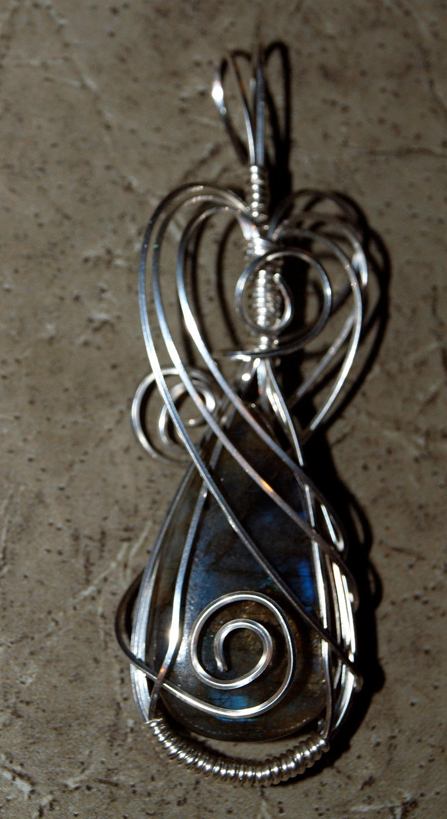 Wire Wrapped Labradorite