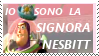 Stamp: SIGNORA NESBITT