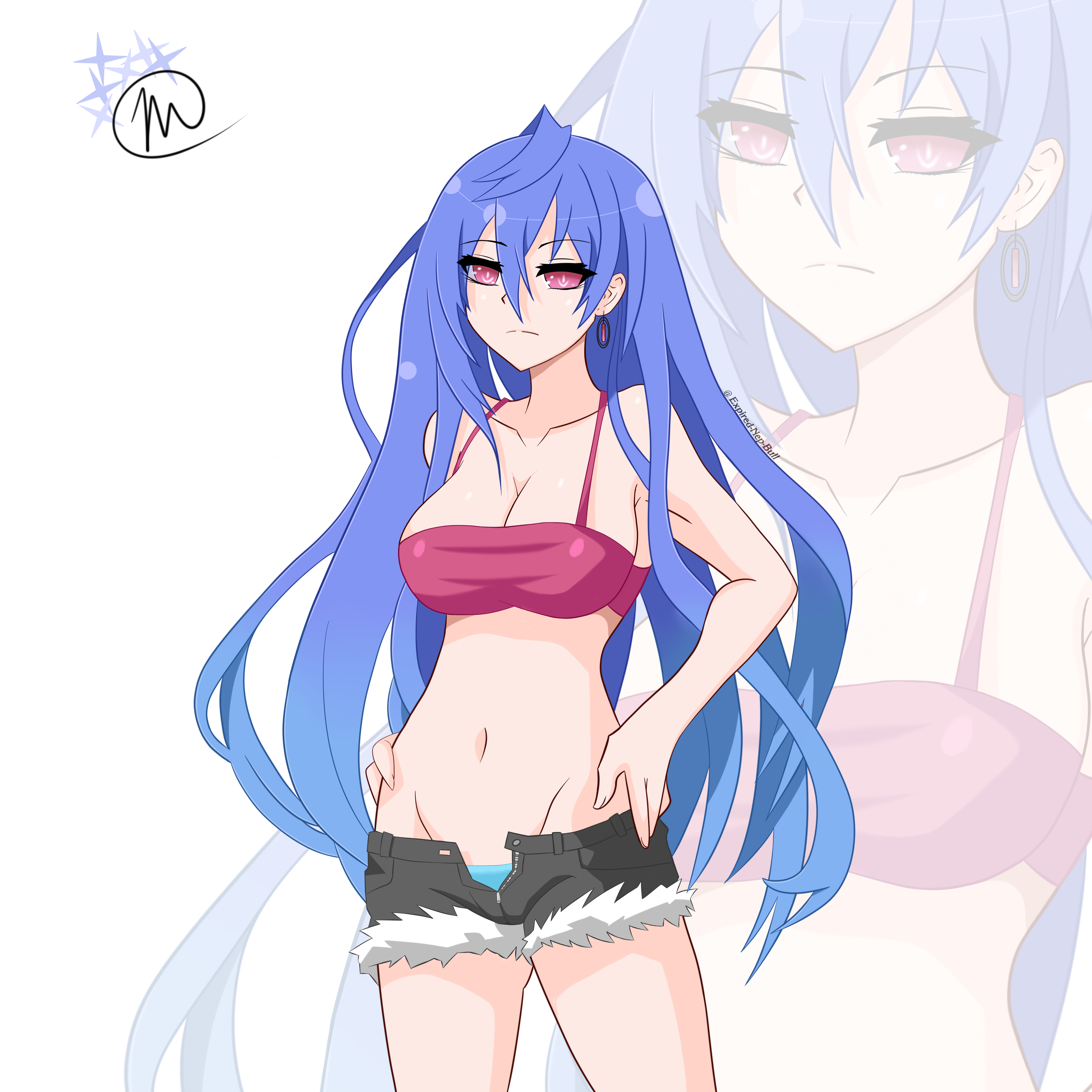 Casual Iris Heart