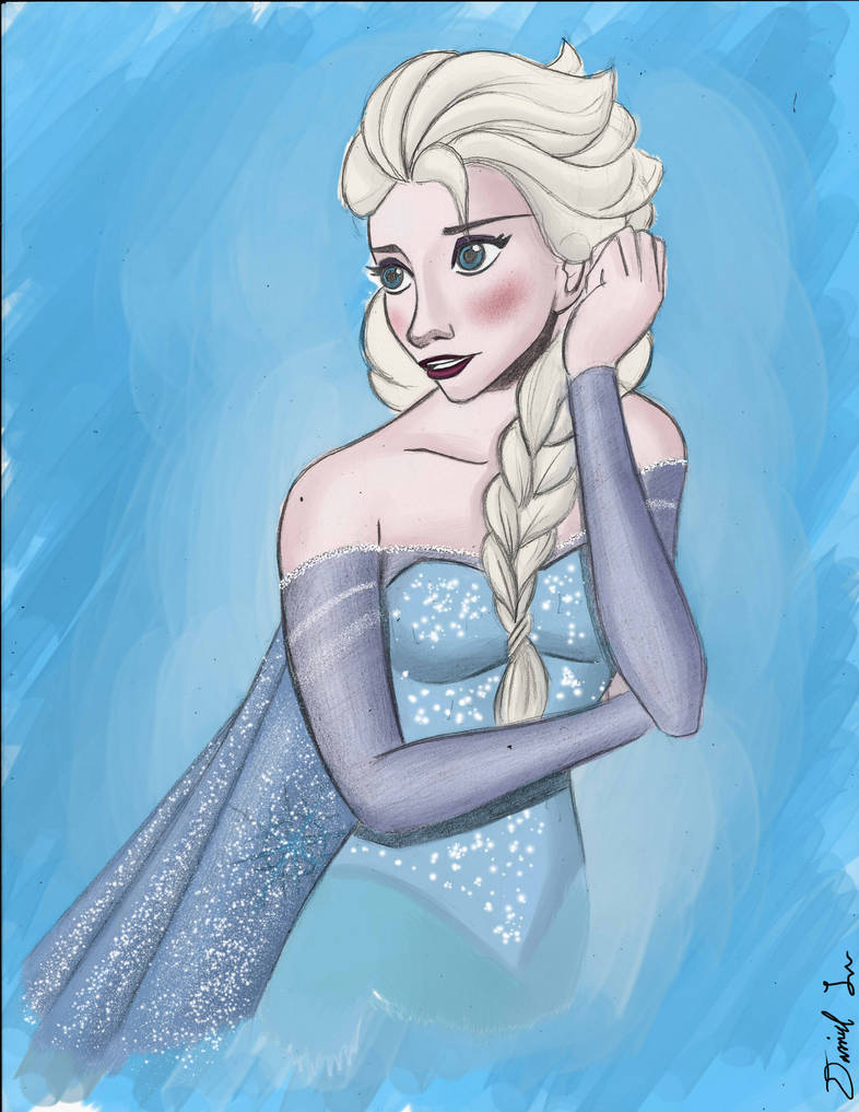Elsa Portrait by ViperP99 on DeviantArt