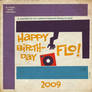 Saul Bass Style Birthday Card