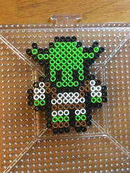 Perler bead Shrek