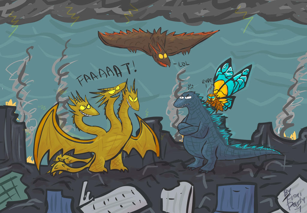 Godzilla King of the Monsters by fiori-party on DeviantArt