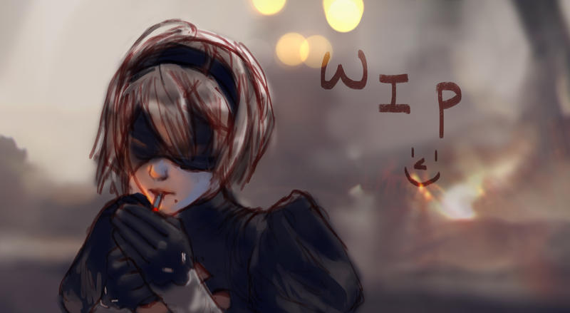 Nier: Automata 2B WIP