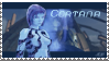 Cortana fan stamp