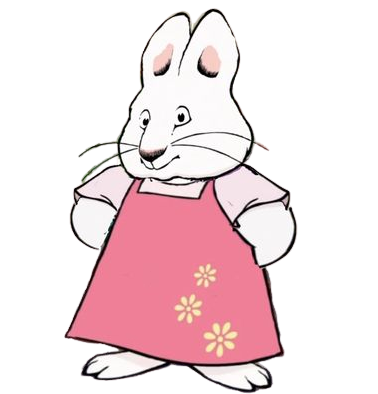 Max and Ruby Ruby cute behind your back vector#1 by johnathajones on ...