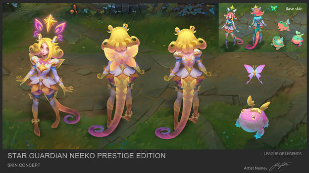 Prestige Star Guardian Neeko Concept