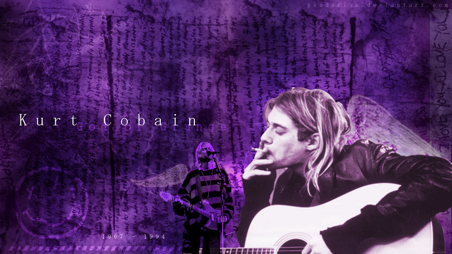 kurt cobain wallpaper by pandarism on