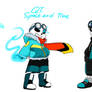 Quantumtale: TimeKid Sans Outfit Timeline