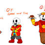 Quantumtale: TimeKid Papyrus Outfit Timeline