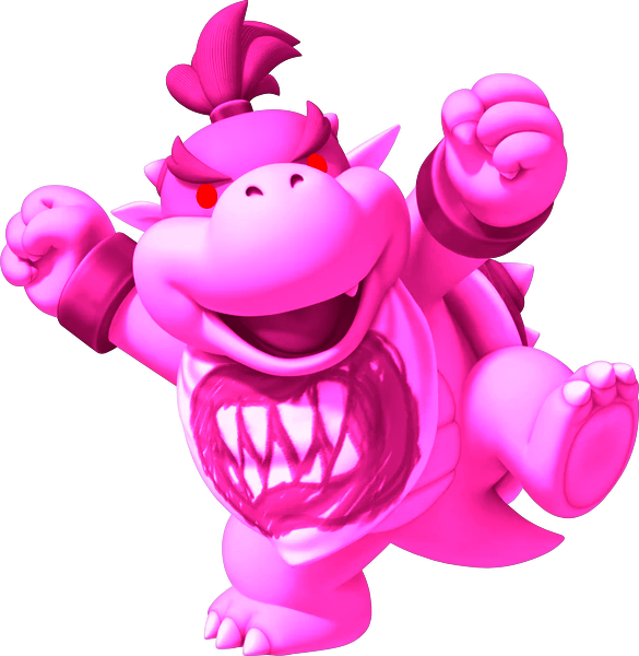 Pink Bowser Shell Dark Pink Bowser Jr. by FBFTWDI95FTL on DeviantArt