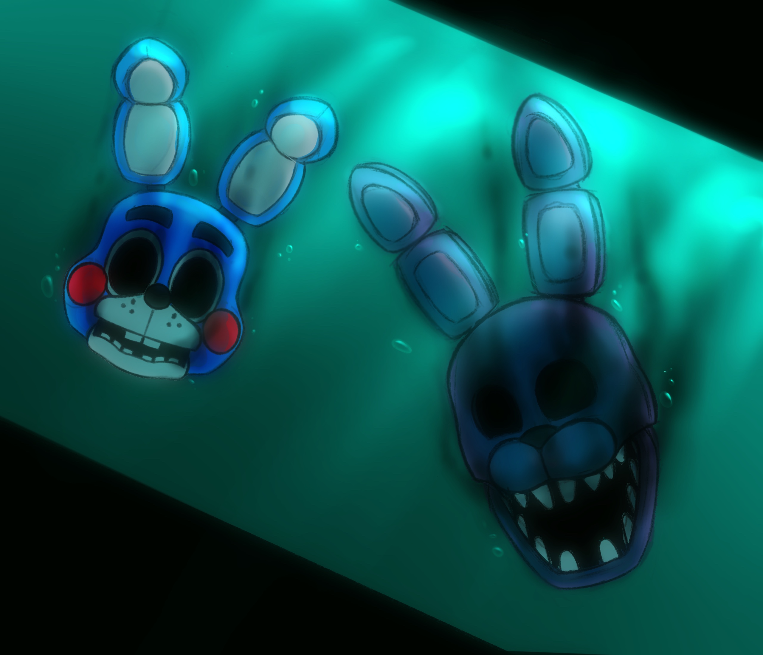 water bunnies by WoogyDoo on DeviantArt