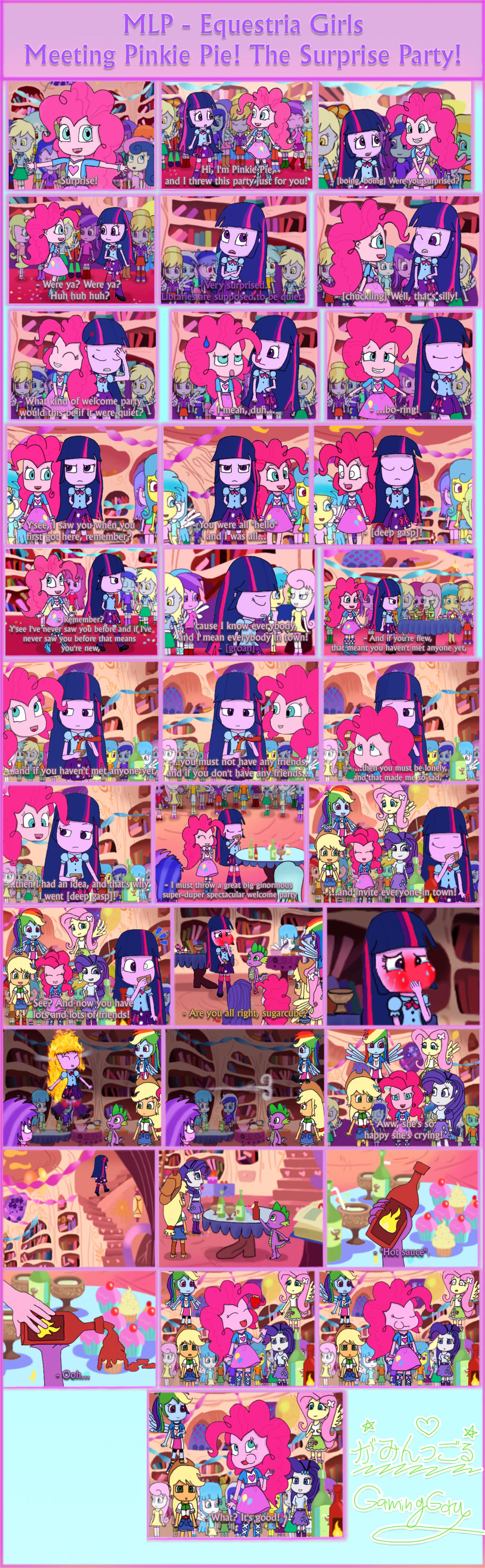 MLP EG Meeting Pinkie Pie The Welcome Party By GamingGoru On mlp-eg-meeting-pinkie-pie-the-welcome-party-by-gaminggoru-on