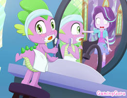 .: Oops! (Spike and Starlight Glimmer) :.