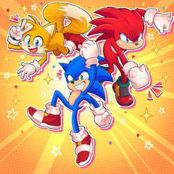 . : Team Sonic (Sonic The Hedgehog 2) : . by GamingGoru