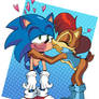 . : Happy Valentines Day with Sonic And Sally : .