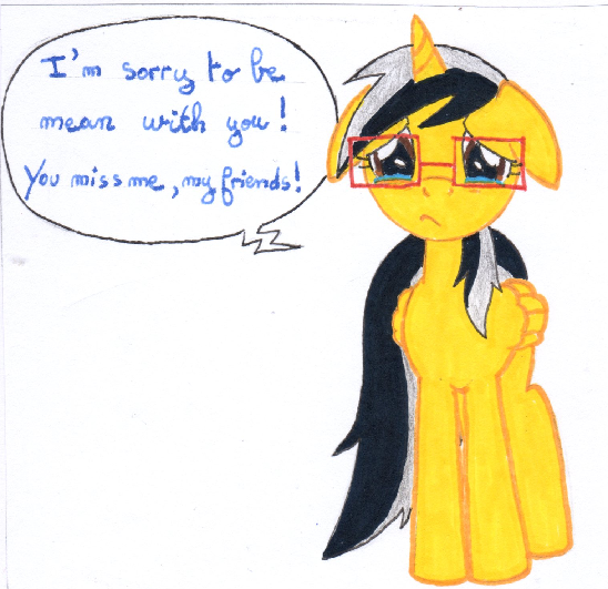 Me as sad pony