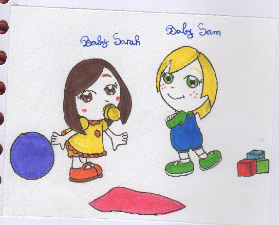 BABY SARAH AND BABY SAM